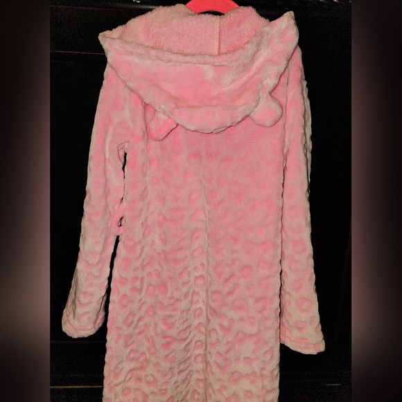Joe Boxer Girls Leopard Robe - Picture 3 of 3